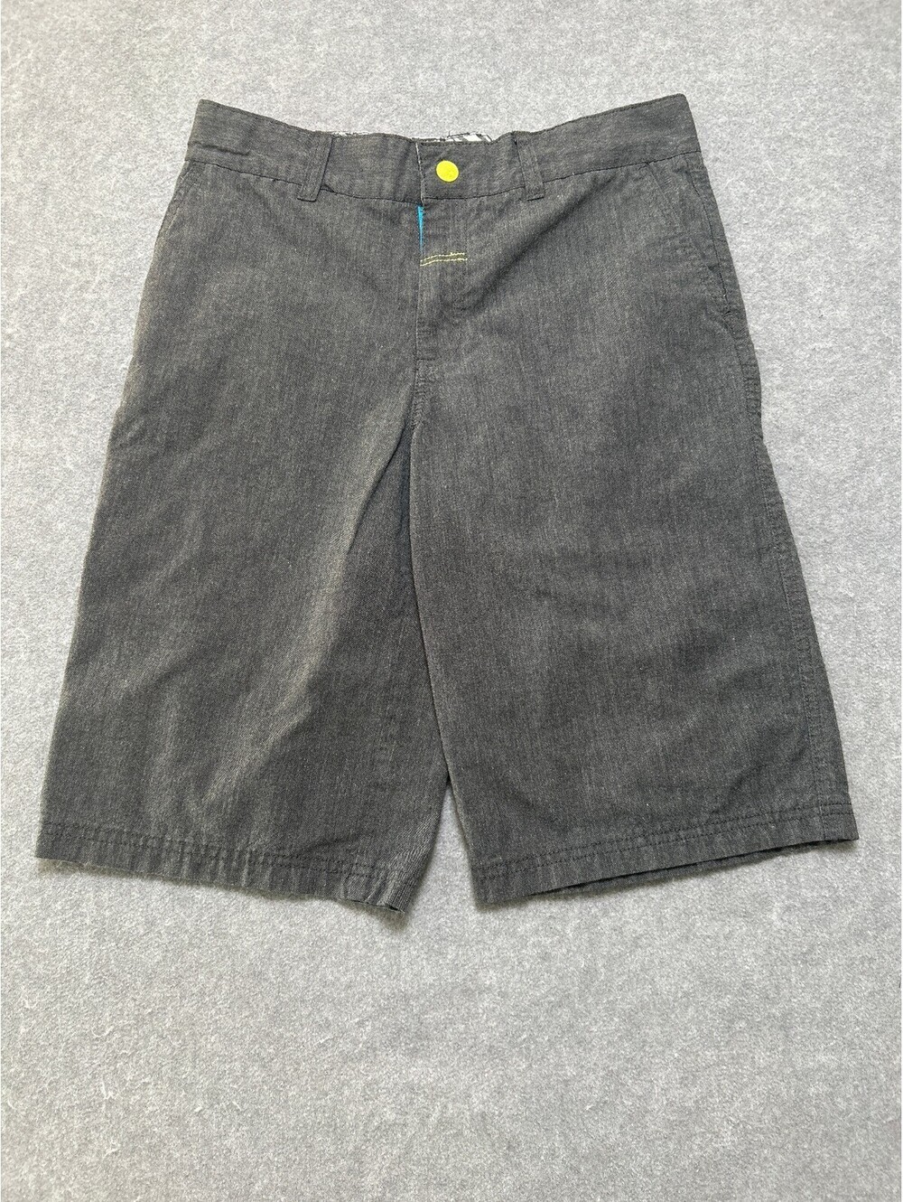 Shaun White Boys Shorts Size 16 Gray Casual Skate Surf Chino Shorts